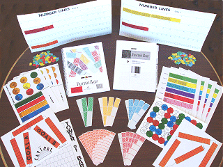 Grades 5 to 8 Fraction Bars Starter Set
